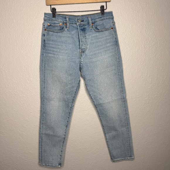 Women's Levi Strauss & Co Wedgie Size 29 Denim Jeans -cp - Picture 1 of 10